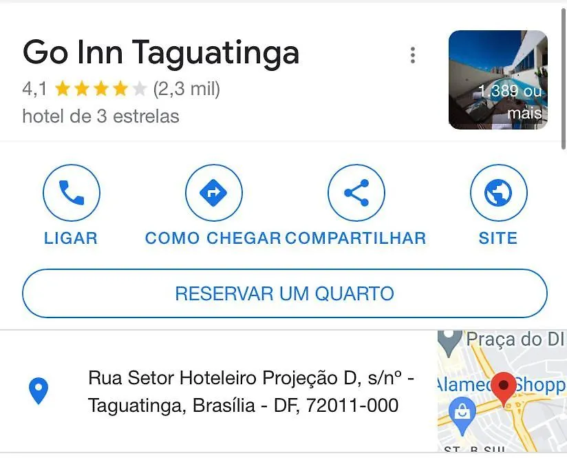Hotel Taguatinga Flat - Conforto E Requinte - Apto 416-1