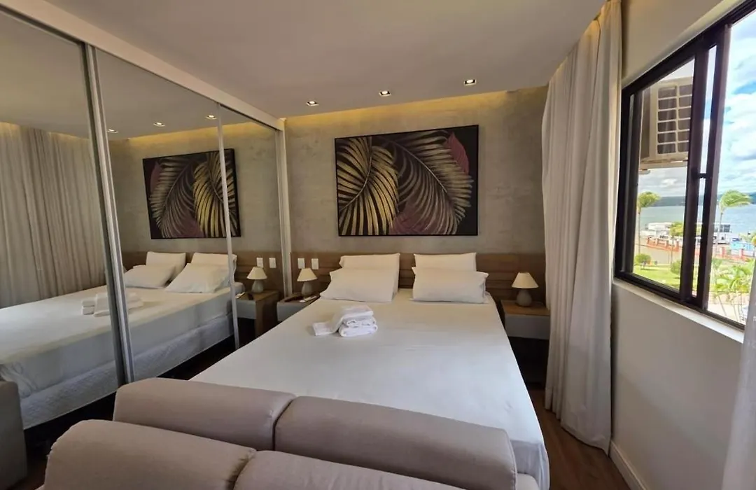 Luxuoso Flat 331 Lake Side Com Vista Para O Lago-1