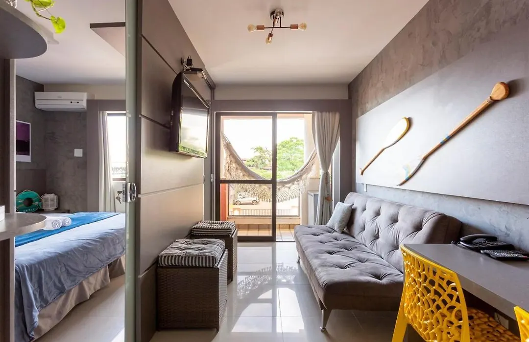 Flat Decoracao Nautica C/Vista Lago Paranoa-1