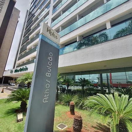 Flat No Athos Bulcao Hotel, 14º Andar, Vista Da Cidade, Ao Lado Da Esplanada Dos Ministerios E Do Estadio Mane Garrincha, Smart Tv, Wi-Fi, Piscina, Academia, Estacionamento Gratis, De Frente Ao Brasilia Shopping By Rei Dos Flats-2