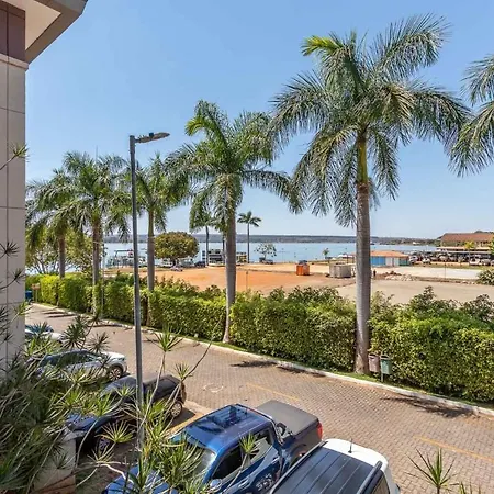 Flat No Life Com Espetacular Vista Do Lago-3
