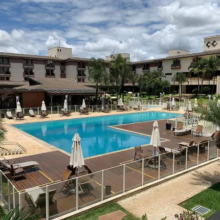 Flat Life Resort Com Vista Pra Piscina/Lago-3