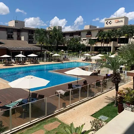 Flat Life Resort Com Vista Pra Piscina/Lago-2