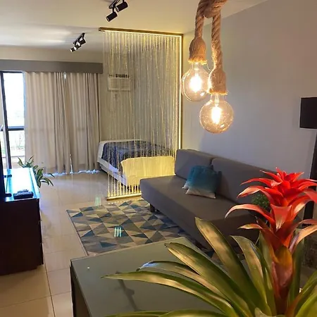Lindo Apart Lake Side com banheira-3
