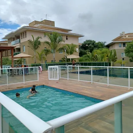 Lindo Flat em resort silencioso e aconchegante-3