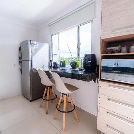 Ap 85M2 , 2Qts Com Suite , Estacionamento, Cozinha Completa , Wi-Fi 500Mb , Jr Catito-3