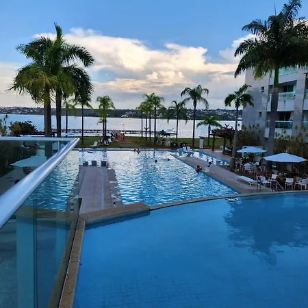 Luxuoso Flat Brisas Do Lago Terraco Aconchegante-2