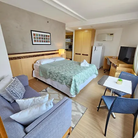 Flat Lets Idea Brasilia Hotel Com Limpeza Diaria Gratis, Ao Lado Da Esplanada Dos Ministerios E Do Estadio Mane Garrincha, Com Wi-Fi, Piscina, Academia, Sauna By Rei Dos Flats-3