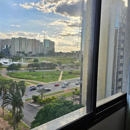 Flat No Nobile Suites Monumental Com Estacionamento Gratis, Ao Lado Da Esplanada Dos Ministerios E Do Estadio Mane Garrincha, Wi-Fi, Piscina, Academia, Sauna, Recepcao 24Hs By Rei Dos Flats-2