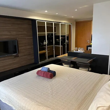 Flat Life Resort Com Vista Do Lago-2