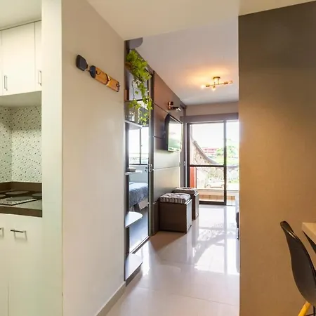 Flat Decoracao Nautica C/Vista Lago Paranoa-3