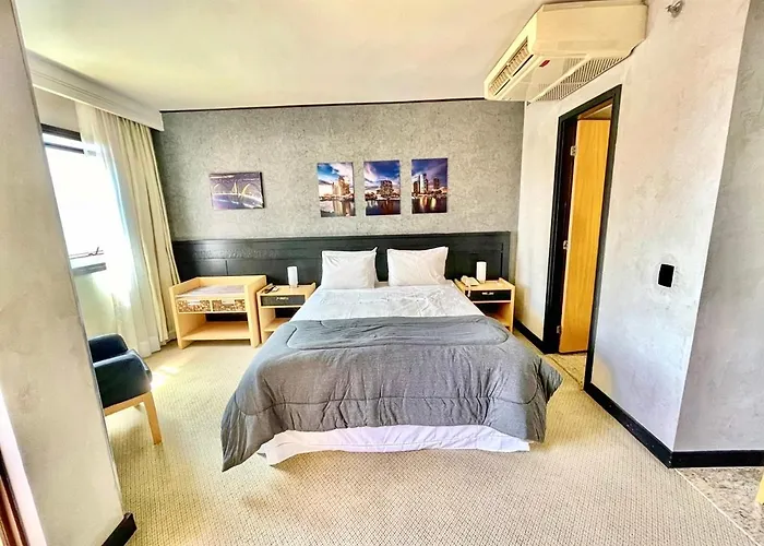Flat Moderno Ao Lado Do Brasilia Shopping Aparthotel