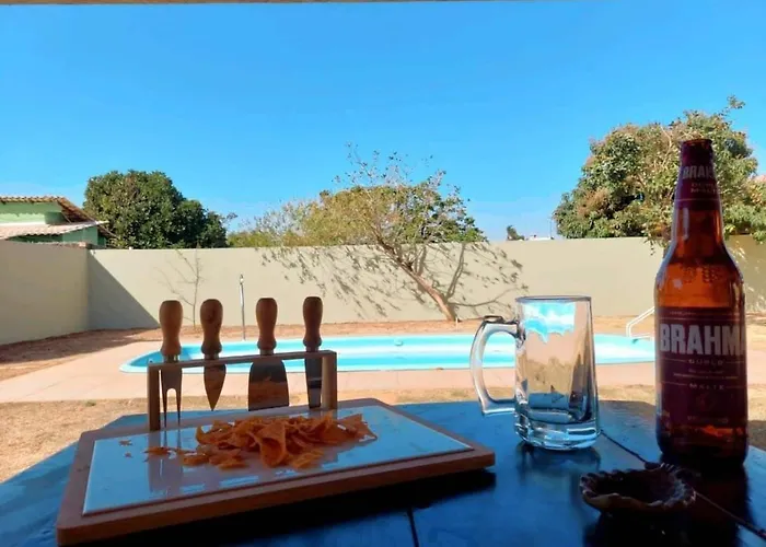Quintas Casa Agradavel Com Piscina Villa Brasilia