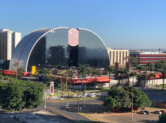 Flat Centro De Brasilia - Garvey Park Hotel 812