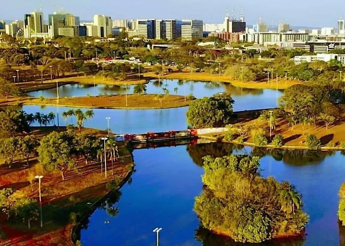 Vision Hotel Brasilia Piscina Academia Garagem Flat 12 Andar