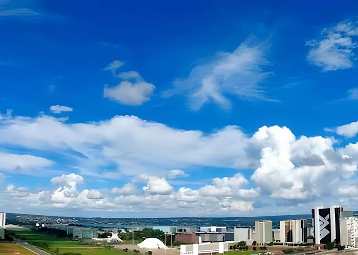 Saint Moritz Com Vista Espetacular De Brasilia Apartment